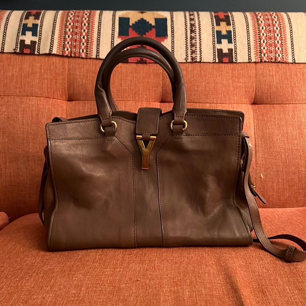 Vintage YSL Saint Laurent Cabas tote small